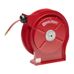 Reelcraft 1/2 in. x 200 ft. Stainless Steel Hand Crank Hose Reel
