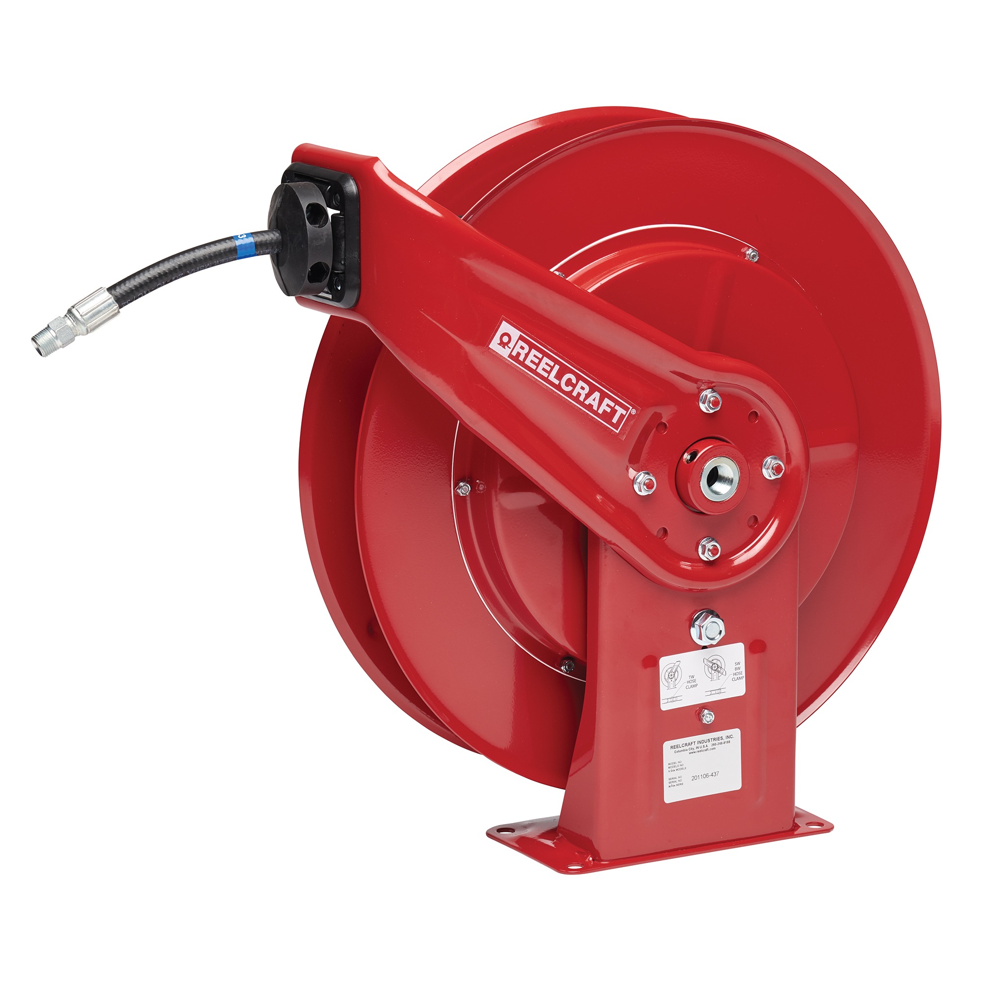 Reelcraft 7650 OHP Spring Retractable Hose Reel