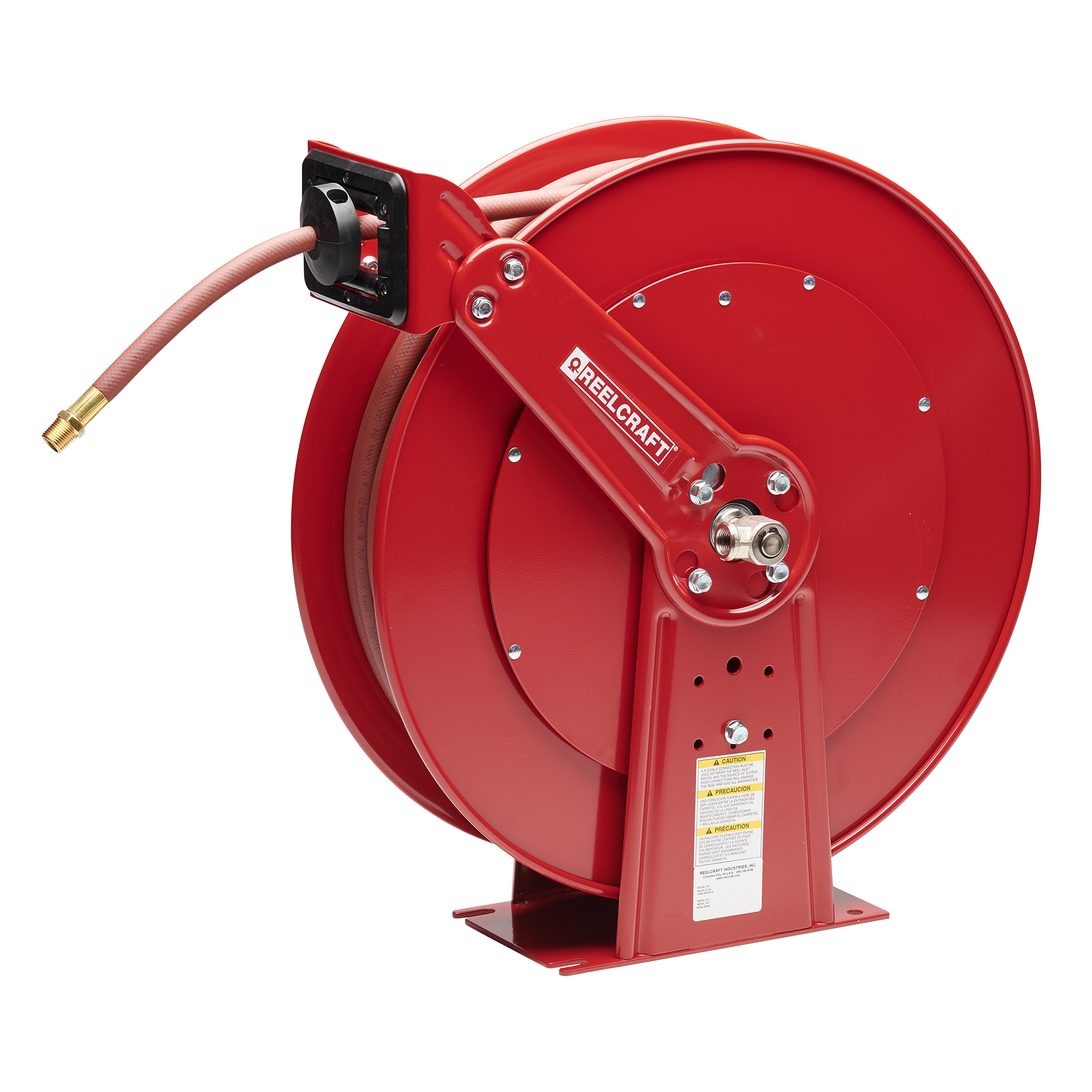 1185-2528 Manual Rewind Hose Reel for 46m of 38mm for Air, Water