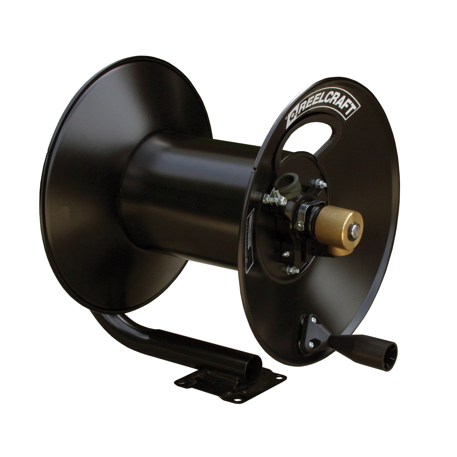 REELCRAFT Electric Motor Driven Hose Reel: 200 ft (1/2 in I.D.), 1,000 psi  Max Op Pressure, Iron