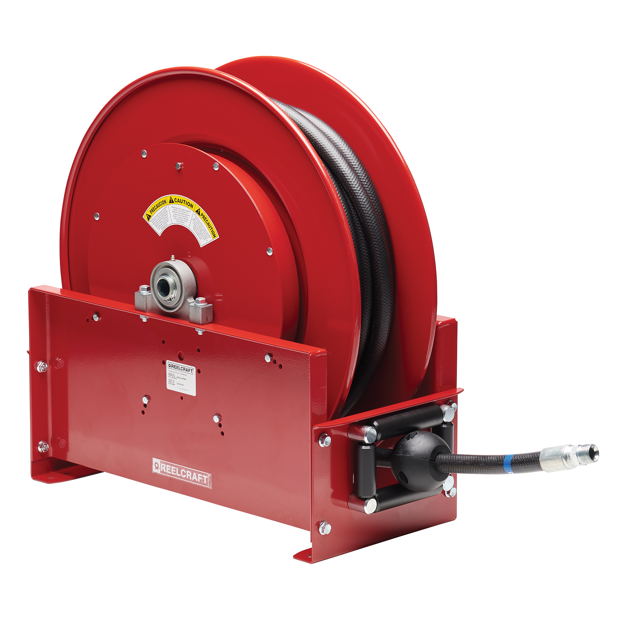 Manual Commercial Hose Reel with One Outlet (3/8) - Pompetech
