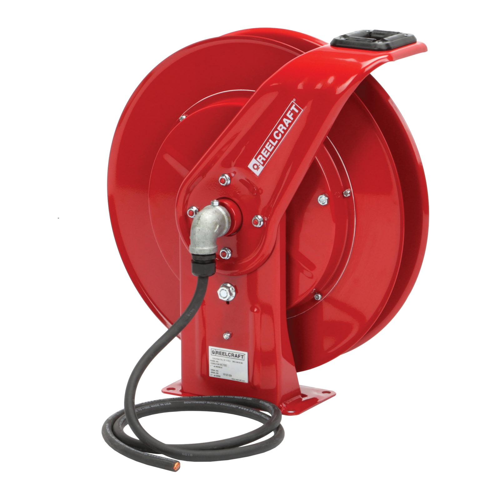 WC7000 - Premium Duty 400 Amp Cable Welding Reel - Hose, Cord And Cable ...